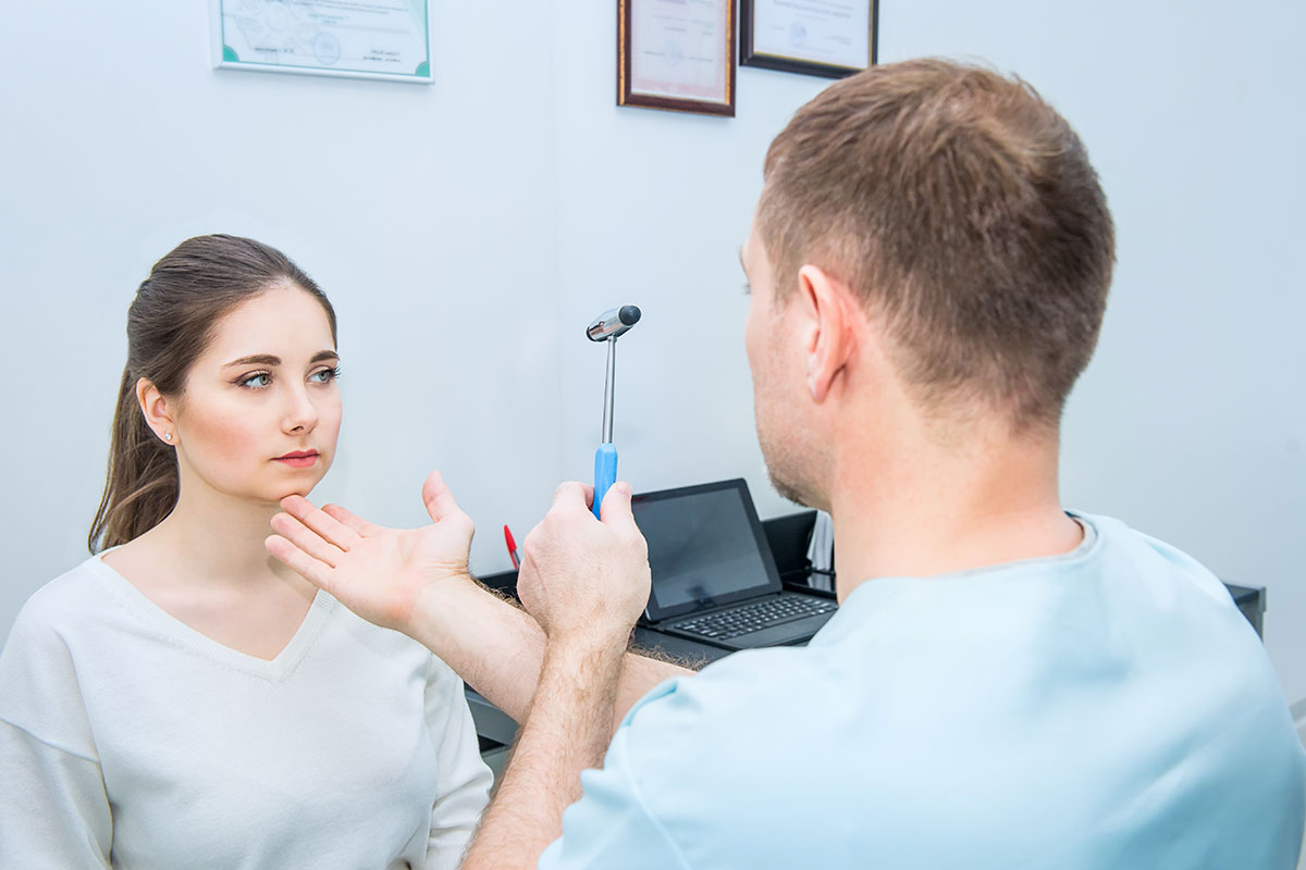 Medical Experts Examine Patients With Care